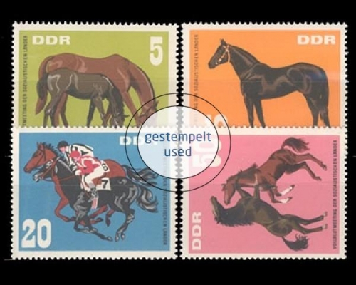 DDR, Michel Nr. 1302-1305, gestempelt