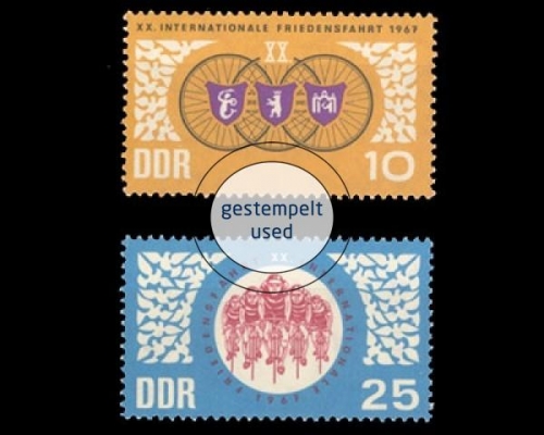 DDR, Michel Nr. 1278-1279, gestempelt