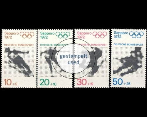 Deutschland (BRD), Michel Nr. 684-687, gestempelt (361372)