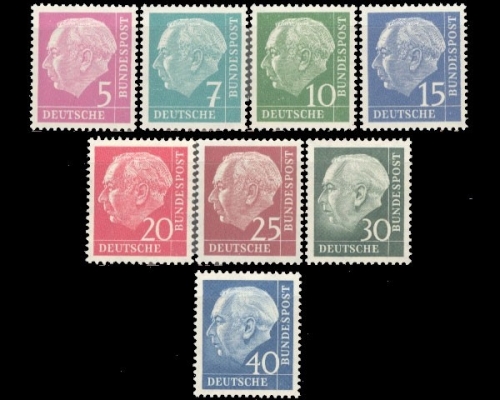 Deutschland (BRD), Michel Nr. 179-260 y, postfrisch (361001)