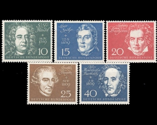 Deutschland (BRD), Michel Nr. 315-319, postfrisch (361131)