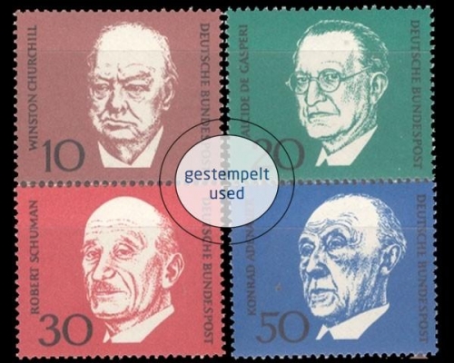 Deutschland (BRD), Michel Nr. 554-557, gestempelt (361322)