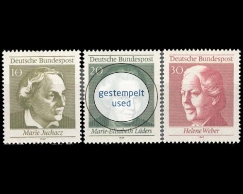 Deutschland (BRD), Michel Nr. 596-598, gestempelt (361332)