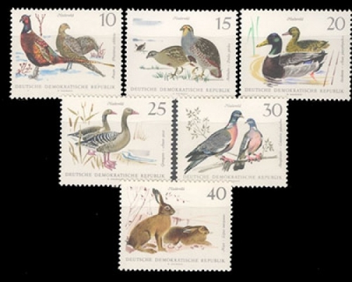 DDR, Michel Nr. 1357-1362, postfrisch