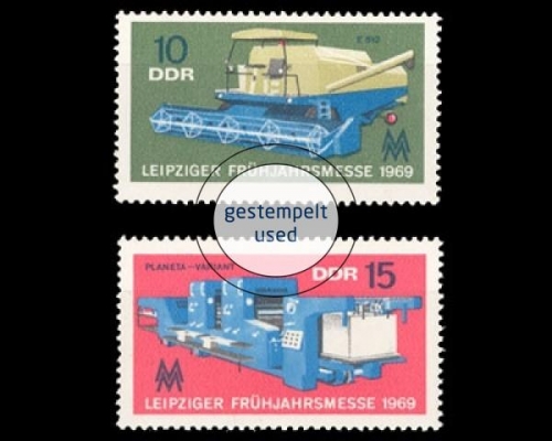 DDR, Michel Nr. 1448-1449, gestempelt