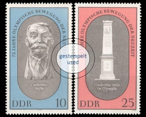 DDR, Michel Nr. 1489-1490, gestempelt