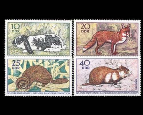 DDR, Michel Nr. 1541-1544, postfrisch
