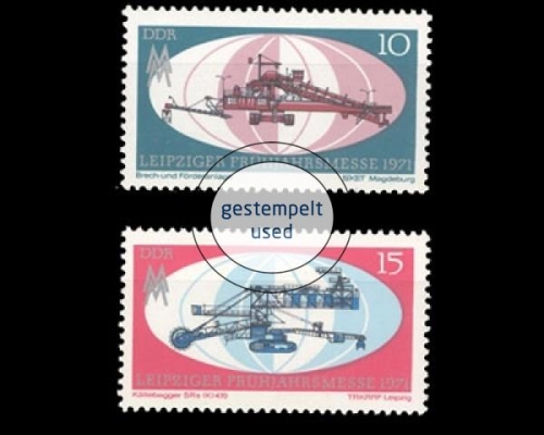 DDR, Michel Nr. 1653-1654, gestempelt