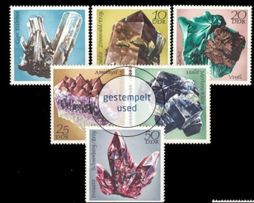 DDR, Michel Nr. 1737-1742, gestempelt