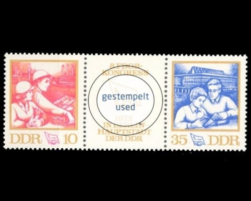 DDR, Michel Nr. 1761-1762 ZD, gestempelt
