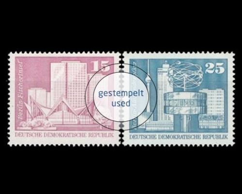 DDR, Michel Nr. 1853-1854, gestempelt