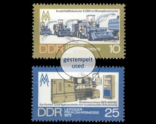 DDR, Michel Nr. 1832-1833, gestempelt