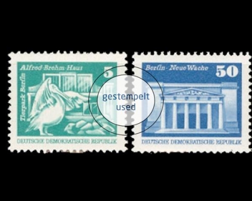 DDR, Michel Nr. 1947-1948, gestempelt