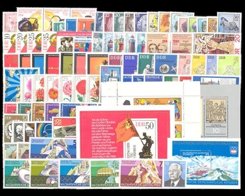 DDR, MiNr. 2012-2106, Jahrgang 1975, postfrisch