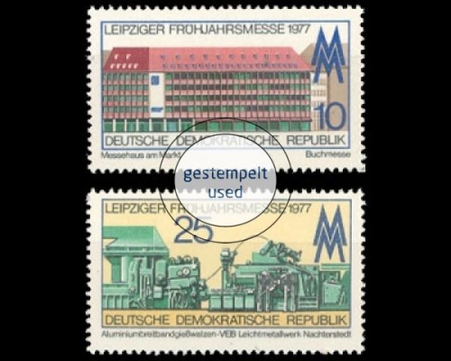 DDR, Michel Nr. 2208-2209, gestempelt