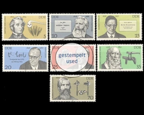 DDR, Michel Nr. 2336-2342, gestempelt
