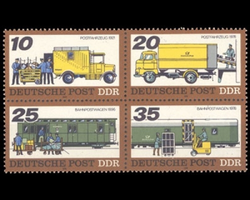 DDR, Michel Nr. 2299-2302 ZD, postfrisch