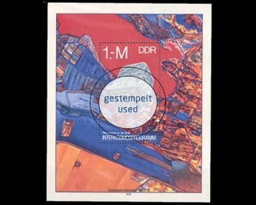 DDR, Block 52, gestempelt