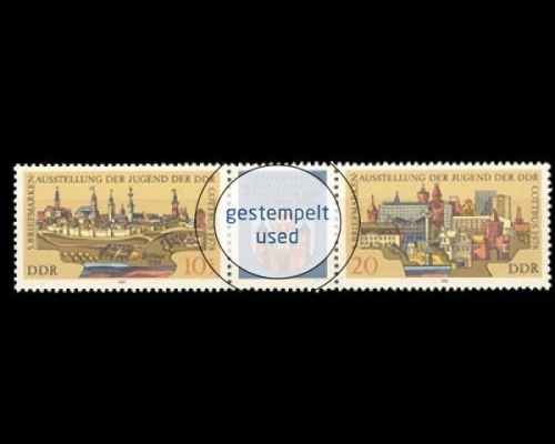 DDR, Michel Nr. 2343-2344 ZD, gestempelt
