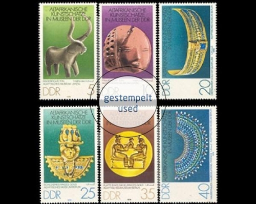 DDR, Michel Nr. 2330-2335, gestempelt