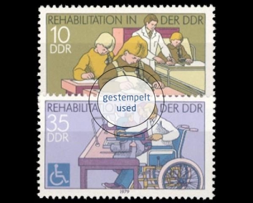 DDR, Michel Nr. 2431-2432, gestempelt
