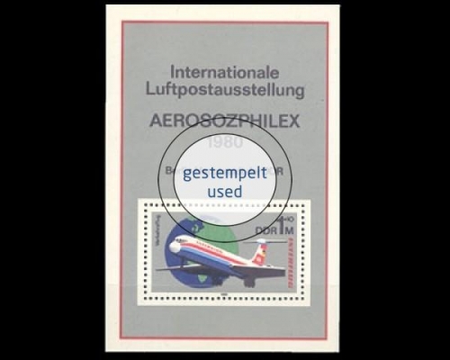 DDR, Block 59, gestempelt