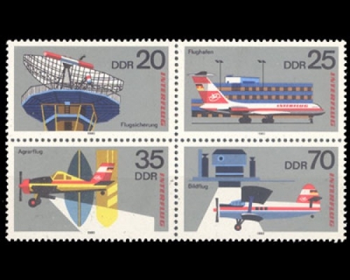 DDR, Michel Nr. 2516-2519 ZD, postfrisch