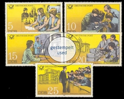DDR, Michel Nr. 2583-2587, gestempelt