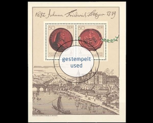 DDR, Block 65, gestempelt