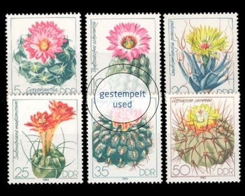 DDR, Michel Nr. 2802-2807, gestempelt