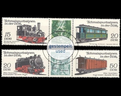 DDR, Michel Nr. 2792-2795 ZD, gestempelt