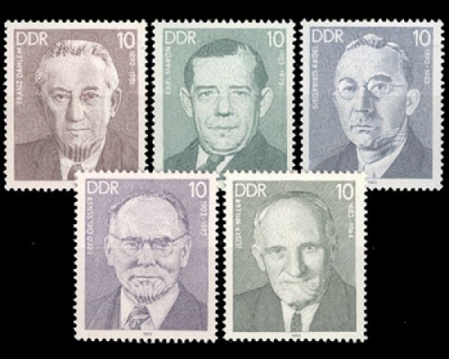 DDR, Michel Nr. 2765-2769, postfrisch