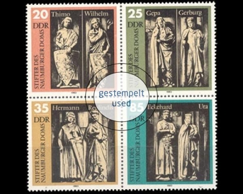 DDR, Michel Nr. 2808-2811 ZD, gestempelt