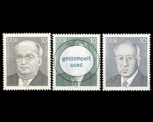 DDR, Michel Nr. 2849-2851, gestempelt
