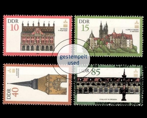 DDR, Michel Nr. 2869-2872, gestempelt