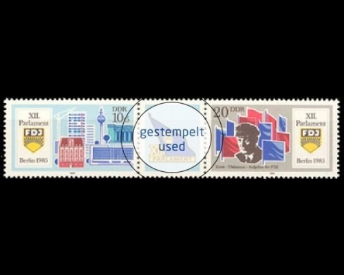 DDR, Michel Nr. 2947-2948 ZD, gestempelt