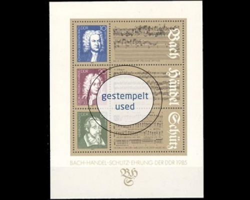 DDR, Block 81, gestempelt