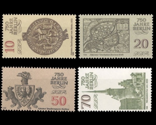 DDR, Michel Nr. 3023-3026, postfrisch