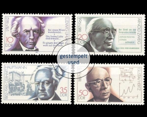 DDR, Michel Nr. 3091-3094, gestempelt