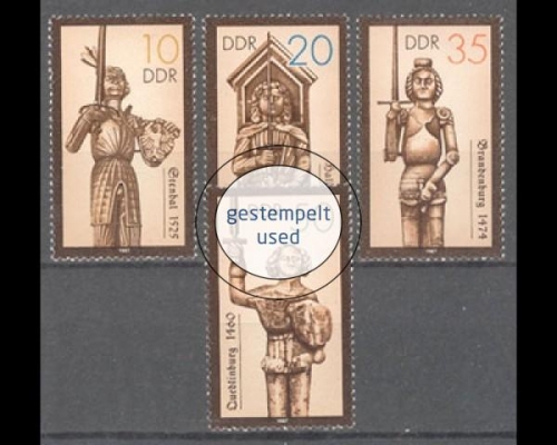 DDR, Michel Nr. 3063-3066, gestempelt