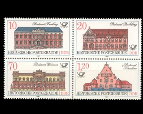 DDR, Michel Nr. 3067-3070 ZD, postfrisch
