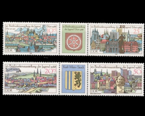 DDR, Michel Nr. 3173-3176 ZD, postfrisch
