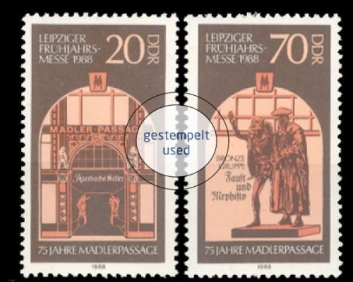 DDR, Michel Nr. 3153-3154, gestempelt