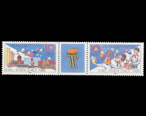DDR, Michel Nr. 3181-3182 ZD, postfrisch