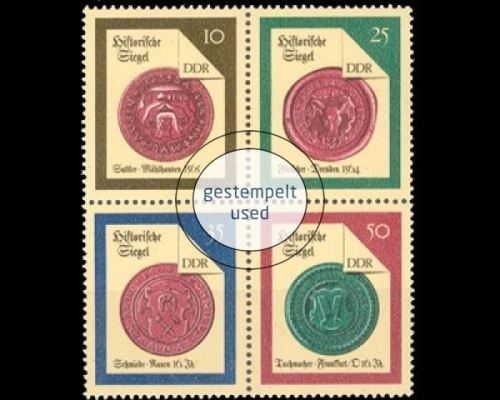 DDR, Michel Nr. 3156-3159 ZD, gestempelt