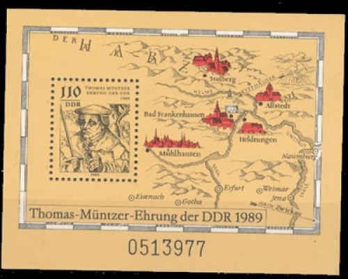 DDR, Block 97, postfrisch