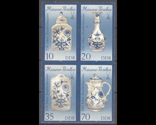 DDR, Michel Nr. 3241-3244 II ZD, postfrisch