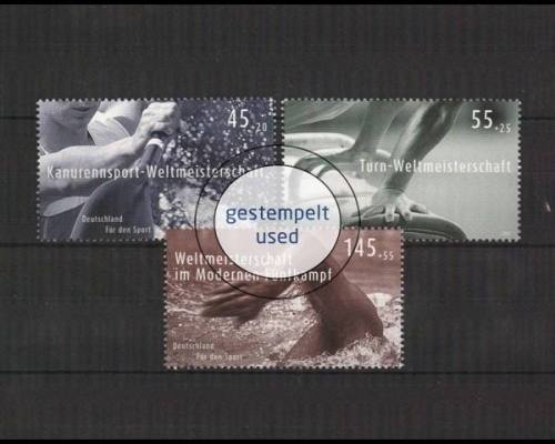 Deutschland (BRD), Michel Nr. 2585-2587, gestempelt