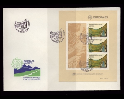 Madeira, Block 4, Ersttagsbrief