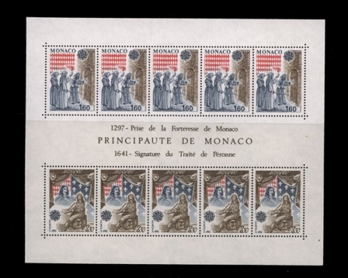 Monaco, MiNr. Block 19, postfrisch